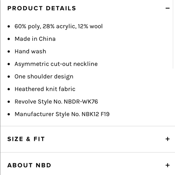 NWOT NBD Olivia Sweater in Red XS - Picture 5 of 6